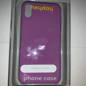 Heyday Apple iPhone XS Max Silicone Case Lilac